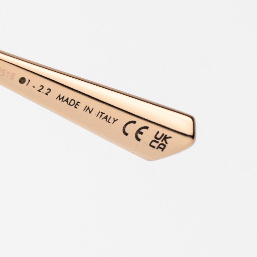 Dior Women Sunglasses Matte Rose Gold Gradient Blue Butterfly MISSDIOR B2U E0B2 - Picture 6 of 14